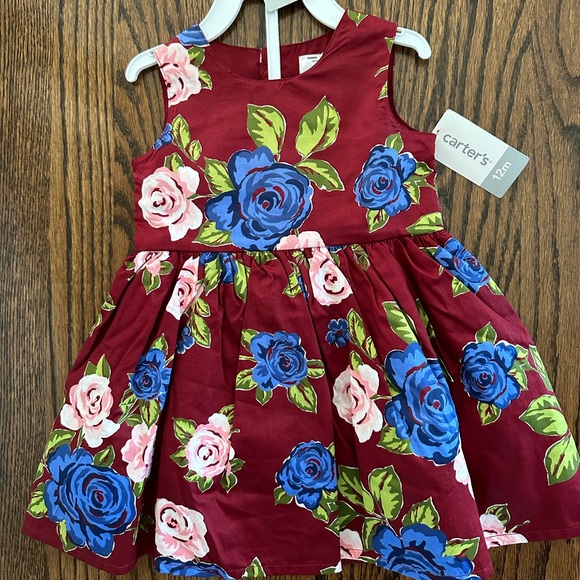 Carter's Other - Carter’s Baby Formal Dress - Size 12mo Floral Print
